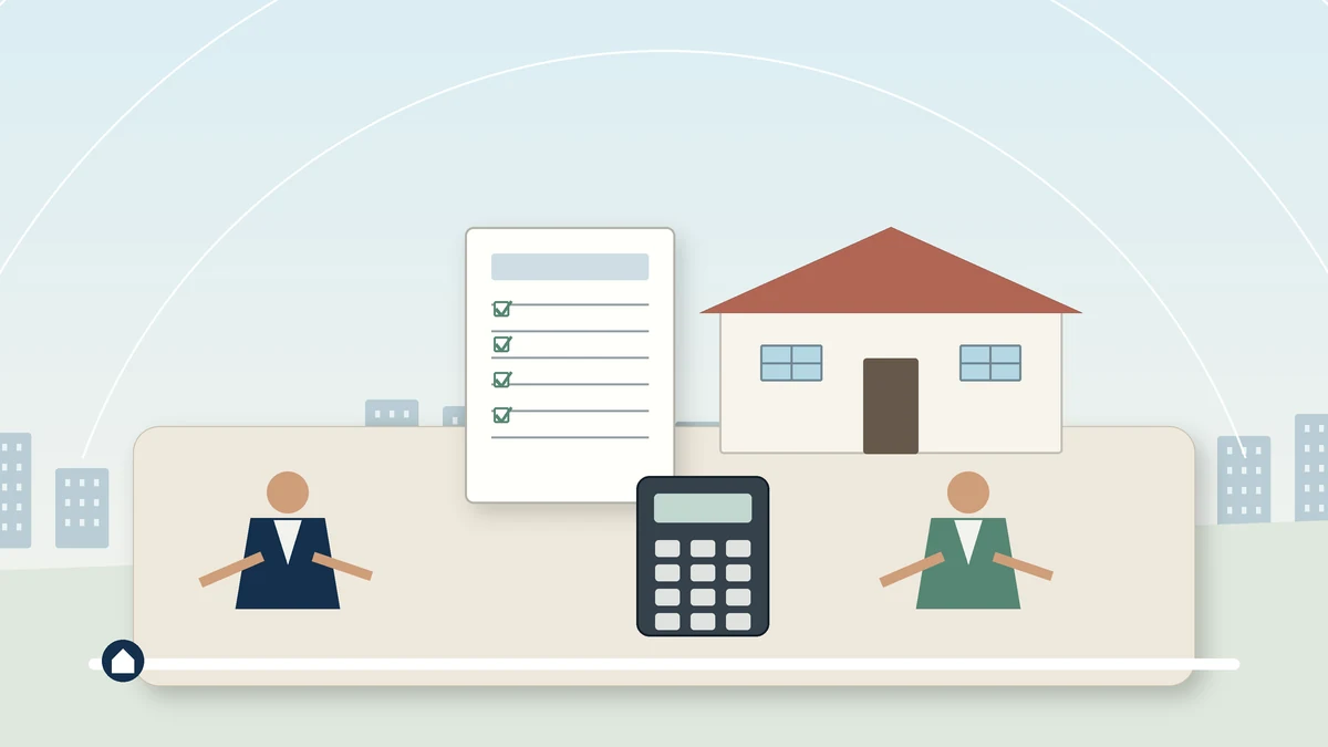 Homeowner reviewing property value options with a property valuer in Sydney NSW