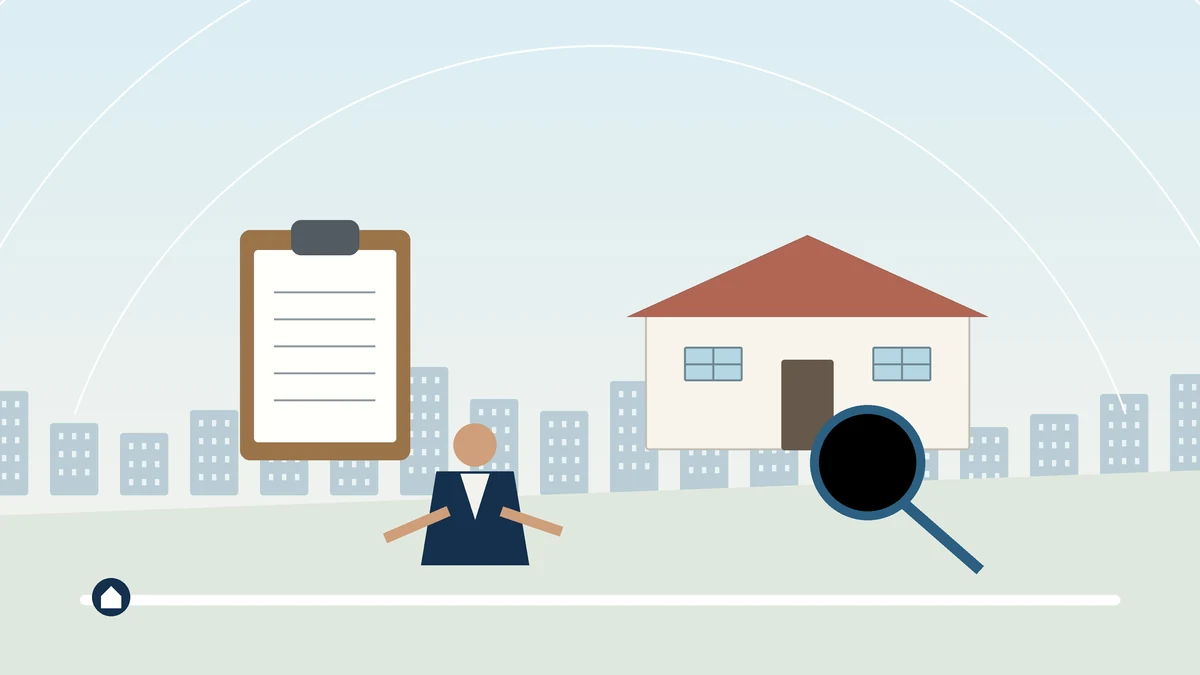 Registered property valuer conducting an inspection of a Sydney home for a formal valuation report